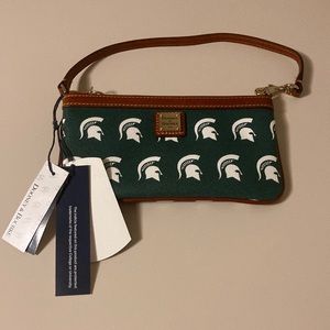 Dooney & Bourke Michigan State Wristlet